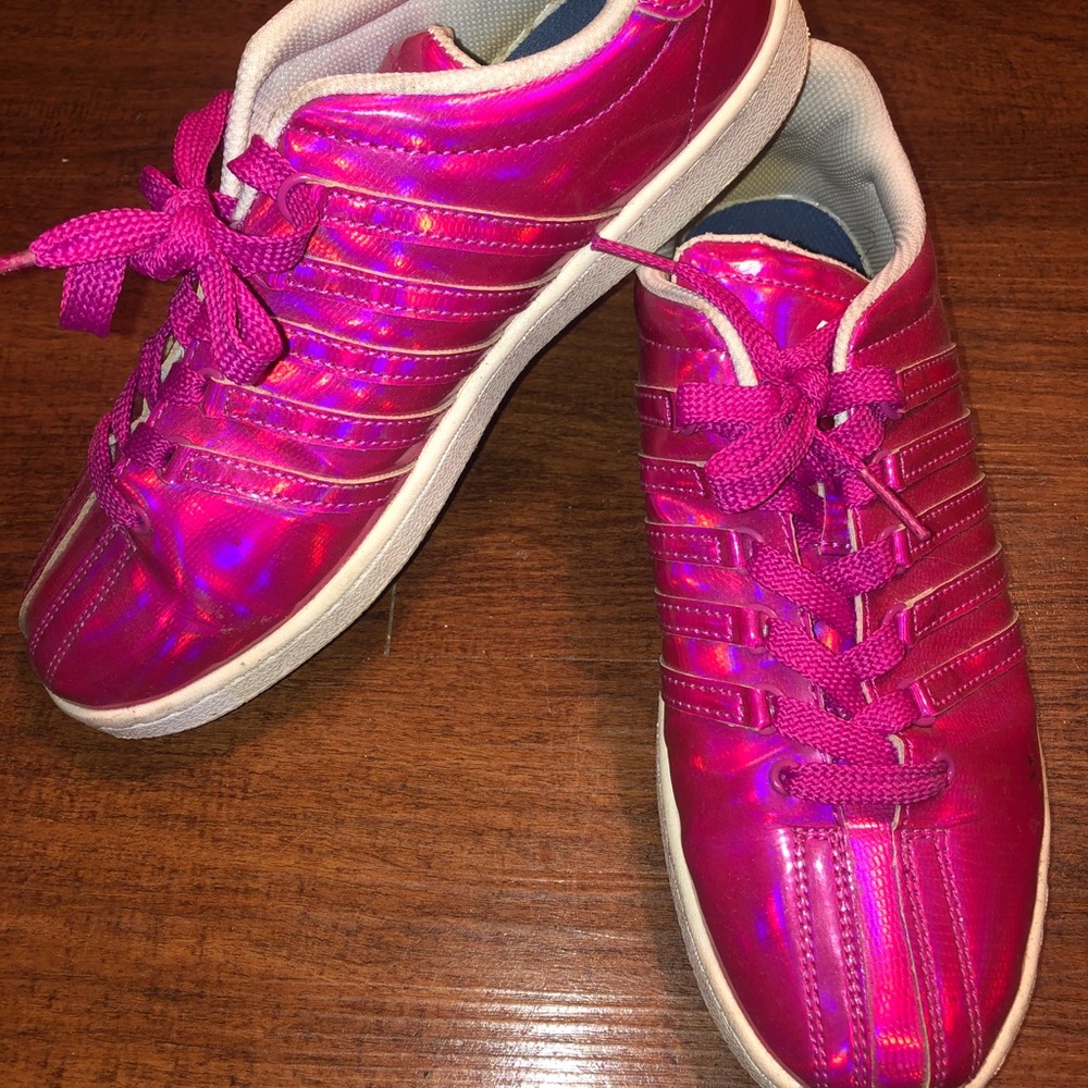 K Swiss holographic sneakers